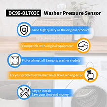 Load image into Gallery viewer, LIDNADY DC96-01703C Washer Pressure Sensor Assembly, Washer Water-Level Pressure Switch with 29.5“ Hose, OEM Part Replace PS4217081 AP5581361 2705318, Fit for Samsung WA5451ANP, WA5451ANW
