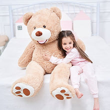 Load image into Gallery viewer, IKASA Giant Teddy Bear Plush Toy Stuffed Animals (Brown, 39 inches)
