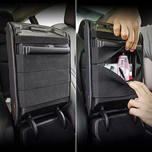 Load image into Gallery viewer, KMMOTORS Model 3, Model y Console Cover, Armrest Cushion, Accessories, Gadgets, Vegan Leather, Console Lid Protector (Black)
