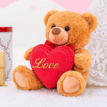 Load image into Gallery viewer, Lazada Teddy Bear with Heart Stuffed Animal(I Love You) Gifts 8 Inches
