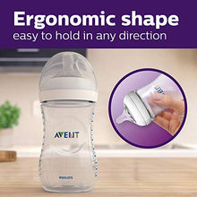 Load image into Gallery viewer, Philips Avent Natural Baby Bottle, Clear, 9oz, 4pk, SCF013/47

