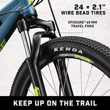 Load image into Gallery viewer, Mongoose Switchback Kids Mountain Bike, Navy Blue, 20-Inch Wheels
