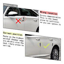Load image into Gallery viewer, TANGSEN 4Pcs Universal Real Carbon Fiber with 2mm Twill Woven Texture Door Edge Guard Paint Scratch Bumper Protector Anti Door slam Personalized Protective Pad Sticker Cover Protective Status Film
