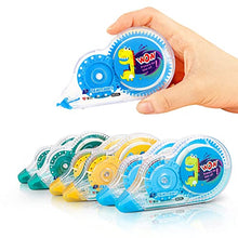 Load image into Gallery viewer, AIHAO Correction Tape, 100ft (30 m）x 1/5in (5mm), White Tape, 6 Count, Wipe Out Tape, Instant Corrections, Cute Design Correction Tapes
