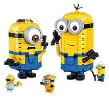Load image into Gallery viewer, LEGO Minions: Brick-Built Minions and Their Lair (75551) Building Kit for Kids, Great Birthday Present for Kids Who Love Minion Toys and Kevin, Bob and Stuart Minion Characters, New 2020 (876 Pieces)
