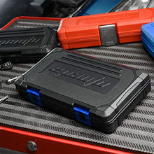 Load image into Gallery viewer, 40 Pieces - EPAuto 1/4-Inch &amp; 3/8-Inch Drive Socket Set with 72 Tooth Reversible Ratchet
