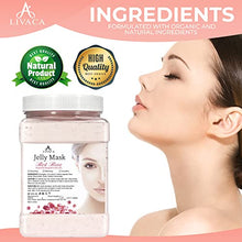 Load image into Gallery viewer, Jelly Mask for Skin Care - Rose Gel Face Mask for Instant Hydration - Jelly Face Mask Peel Off - Facial Skin Care Product for Smoothing, Moisturizing, Cleansing
