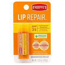 Load image into Gallery viewer, O'Keeffe's Lip Repair SPF 35 Lip Balm Stick, (Pack of 1)
