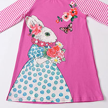 Load image into Gallery viewer, VIKITA Toddler Girl Cute Loose Long Sleeve Dress Baby Girls Winter Casual Dresses 1-8 Years LH7771, 6T
