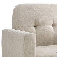 Load image into Gallery viewer, Millbury Home Elena Modern Fabric Contemporaty Armchair Singer Sofa for Living Room Furniture, Cream
