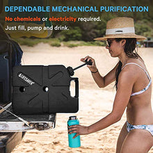 Load image into Gallery viewer, Lifesaver Jerrycan Water Purifier - Military Spec, Heavy Duty Water Purifier for Overlanding, Camping, Hiking, Emergency Preparedness and Survival Kit
