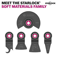 Load image into Gallery viewer, BOSCH Starlock Multi Tool Scraper, Long Oscillating Tool Blade for Removing Caulk and Sealants, Carbide, 2-1/4" Width (OSL214K)

