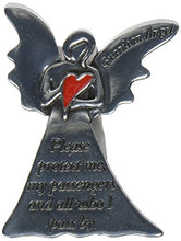Load image into Gallery viewer, Cathedral Art Angel Visor Clip, Protect Me
