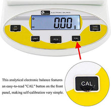 Load image into Gallery viewer, CGOLDENWALL High Precision Lab Scale Laboratory Analytical Electronic Balance Digital Precision Scale Pharmacy Jewelry Scale 110V Calibrated(5000g, 0.01g)
