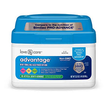 Load image into Gallery viewer, Love &amp; Care Advantage Non-GMO* Infant Formula Milk-Based Powder with Iron, 23.2 Ounce
