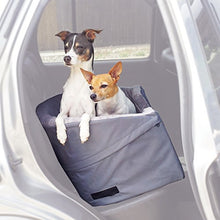 Load image into Gallery viewer, K&amp;H Pet Products Bucket Booster Dog Car Seat Large Gray 14.5" x 24"
