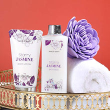 Load image into Gallery viewer, Bath Gift Set for Women - Luxurious 8 Pcs Bath Set with Jasmine Scented, Includes Bubble Bath, Shower Gel, Milk Lotion &amp; Butter and More, Perfect Women Gifts
