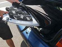 Load image into Gallery viewer, Ho Stevie! Canvas Surfboard Bag Cover [Choose Size &amp; Color] (Black/Gray/Green, 8'6")
