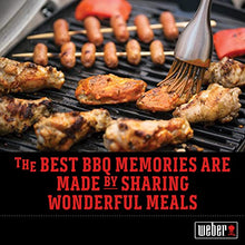 Load image into Gallery viewer, Weber-Stephen Products 7113 Grill Cover , Black , Full length cover fits Q100/1000 and Q 200/2000 when mounted to Q Portable Cart
