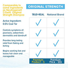 Load image into Gallery viewer, True+Real Therapeutic Plus Tar Gel Anti-Dandruff Shampoo 0.5% Coal Tar, 16 Fluid Ounce
