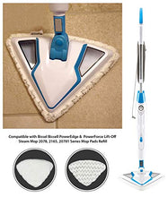 Load image into Gallery viewer, Flintar Replacement Steam Mop Pads, Compatible with Bissel Bissell PowerEdge and PowerForce Lift-Off Steam Mop 2078, 2165, 20781 Series Mop Pads Refill, 4-Pack (2 Soft + 2 Scrubby)
