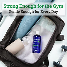 Load image into Gallery viewer, Remedy Soap Tea Tree Oil Body Wash | Helps Body Odor, Athlete's Foot, Jock Itch, Ringworm, Yeast Infections, Skin Irritations | Shower Gel for Women/Men | 100% Natural Tea Tree, Mint &amp; Aloe Skin Cleanser (12 oz)
