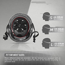 Load image into Gallery viewer, JBM Skateboard Helmet CPSC ASTM Certified Impact Resistance Ventilation for Multi-Sports Cycling Skateboarding Scooter Roller Skate Inline Skating Longboard
