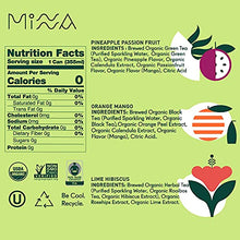 Load image into Gallery viewer, Minna Organic Sparkling Iced Tea - VARIETY PACK: No Sugar, Zero Calorie, Lightly Brewed, Refreshing, Non-GMO, Fair Trade, 12 Fl Oz Cans [12-Pack]
