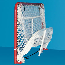 Load image into Gallery viewer, EZGoal Hockey Folding Pro Goal, 2-Inch, Red/White – On Goal Net,67708
