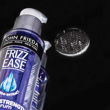 Load image into Gallery viewer, John Frieda Frizz Ease Extra Strength Serum, Nourishing Hair Treatment for Dry, Damaged, Frizzy Hair, Frizz Control and Heat Protectant with Bamboo Extract, Unscented, 1.69 Fl Oz
