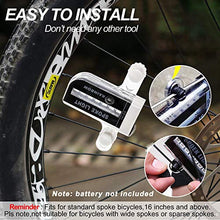 Load image into Gallery viewer, Rottay Bike Wheel Lights, Bicycle Wheel Lights Waterproof RGB Ultra Bright Spoke Lights 14-LED 30pcs Changes Patterns -Safety Cool Bike Tire Accessories Kids Adults-Visible from All Angle
