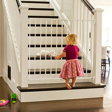 Load image into Gallery viewer, Munchkin Extending XL Tall and Wide Baby Gate,  Hardware Mounted Safety Gate for Stairs, Hallways and Doors, Extends 33" - 56" Wide, Metal, White
