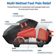Load image into Gallery viewer, Etekcity Foot Massager Machine with Heat and APP Remote, Gifts for Women Mom Men Dad, Shiatsu Deep Kneading &amp; Multi Air Compression, Relieve Foot Pain and Plantar Fasciitis, Fit up to Men Size 12
