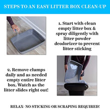 Load image into Gallery viewer, Stink Free Cat Litter Box Deodorizer Powder Spray &amp; Odor Eliminator (2 Cans) - Non-Stick Kitty Litter Box Deodorizer, Eliminators, Absorber &amp; Freshner
