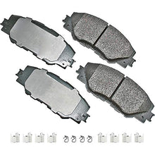 Load image into Gallery viewer, Akebono-ACT1211A Ultra-Premium Ceramic Front Disc Brake Pads, GREY
