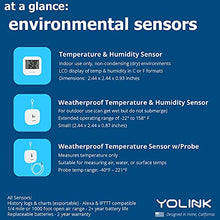 Load image into Gallery viewer, Smart Wireless Temperature / Humidity Sensor Wide Range (-22 to 158 degrees) for Freezer Fridge Monitoring Pet Cage/Tank Monitoring Smartphone Alerts, Works with Alexa IFTTT, 2 Pack - Hub Included
