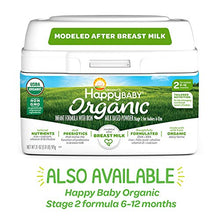 Load image into Gallery viewer, Happy Baby Organic Infant Formula Milk Based Powder with Iron, Stage 1, 21 Ounces, 4 Count (Packaging May Vary)
