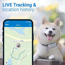 Load image into Gallery viewer, Tractive Waterproof GPS Dog Tracker - Location &amp; Activity, Unlimited Range &amp; Works with Any Collar (White)
