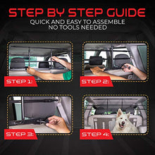 Load image into Gallery viewer, Whistler Dog Barrier for SUV's, Cars &amp; Vehicles, Heavy-Duty - Universal Fit Adjustable Pet Barrier
