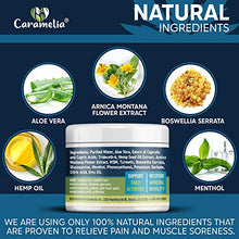 Load image into Gallery viewer, Hemp Extract Pain Relief Cream - 1,250,000 - Turmeric, MSM &amp; Arnica - Relieves Inflammation, Muscle, Joint, Back, Knee, Nerves &amp; Arthritis Pain - Made in USA - Non-GMO
