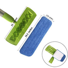 Load image into Gallery viewer, Microfiber Spray Mop Replacement Heads for Wet/Dry Mops Compatible with Bona Floor Care System (5 Pack)

