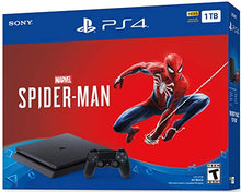 Load image into Gallery viewer, PlayStation 4 Slim 1TB Console - Marvel's Spider-Man Bundle [Discontinued]
