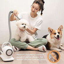 Load image into Gallery viewer, neabot P1 Pro Pet Grooming Kit &amp; Vacuum Suction 99% Pet Hair, Professional Grooming Clippers with 5 Proven Grooming Tools for Dogs Cats and Other Animals(Renamed to Neakasa)
