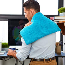 Load image into Gallery viewer, MIGHTY BLISS™ Large Electric Heating Pad for Back Pain and Cramps Relief -Extra Large [12"x24"] - Auto Shut Off - Heat Pad with Moist &amp; Dry Heat Therapy Options - Hot Heated Pad
