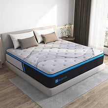 Load image into Gallery viewer, Queen Mattress, Avenco Queen Size Mattress Medium Firm, 12 Inch Hybrid Queen Mattress in a Box, Gel Memory Foam with Pocket Spring for Motion Isolation, Edge Support, CertiPUR-US &amp; ISPA
