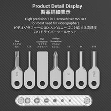 Load image into Gallery viewer, SMALLRIG Folding Tool Set with Screwdrivers and Hex Key Wrenches, Tool Set with Seven Functional Tools Included - 2213
