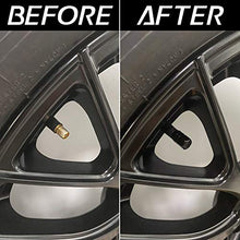 Load image into Gallery viewer, JUSTTOP Car Tire Valve Stem Caps, 12pcs Air Caps Cover, Universal for Cars, SUVs, Bike, Trucks and Motorcycles-Black
