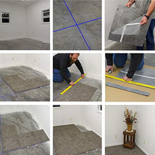 Load image into Gallery viewer, All American Carpet Tiles Wellington 23.5 x 23.5 Plush Easy to Install Do It Yourself Peel and Stick Carpet Tile Squares – 9 Tiles Per Carton – 34.52 Square Feet Per Carton (Mink)
