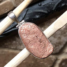 Load image into Gallery viewer, Natural Copper Nugget 925 Solid Sterling Silver Pendant 40mm
