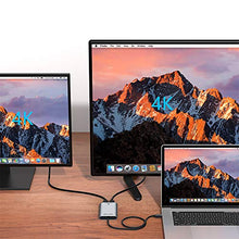 Load image into Gallery viewer, WAVLINK Thunderbolt 3 to Dual HDMI Display Adapter 4K@60Hz, Thunderbolt 3 up to 40Gbps to Dual Monitor HDMI 2.0 Video Converter Compatible with 2016 above MacBook Pro and Some Windows, Plug &amp; Play

